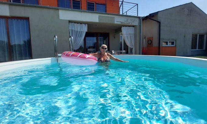Siofok Villa | Vacation home, indoor pool, outdoor pool, children's pool, jacuzzi, air conditioning, sauna