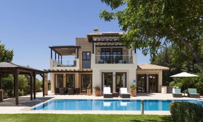 Aphrodite Hills House | Vacation home Sup Villa private pool in Paphos - 8 persons, 4 bedrooms