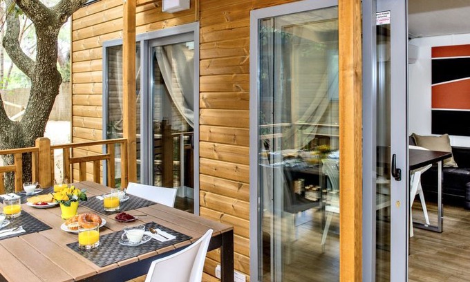 Le Rocchette House | Vacation home Camping Village Santa Pomata (CST190) in Castiglione della Pescaia - 6 persons, 2 bedrooms