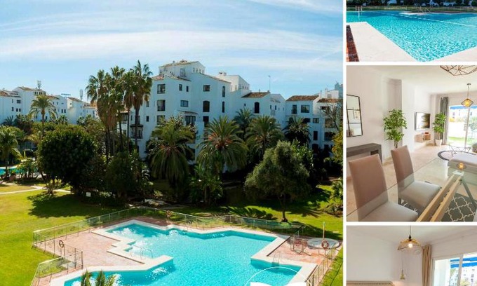 Puerto Banus Apartment | VACATION MARBELLA I Central Puerto Banus Apt, 24-7 Security, a minute from the Marina, The Sea and Luxury Shopping