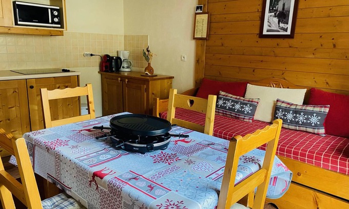 Val Cenis Apartment | Val-Cenis: Ski-in/Ski-out Apartment with Pool, Sauna, Fitness, Sleeps 4