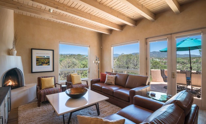 Northeast Santa Fe House | Valle del Sol - Sunset and Sunrise Views
