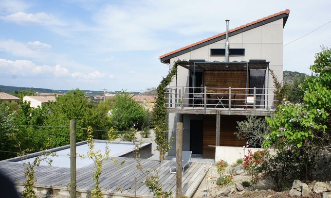 Les Vans Villa | VansCoeur new architect villa 8 people swimming pool