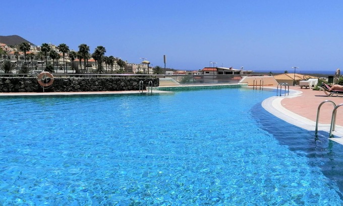 Palm-Mar Apartment | VERY BEAUTIFUL APARTMENT SEA VIEW WITH GARAGE 2 BEDROOMS 2 BATHROOM + SOFA BED