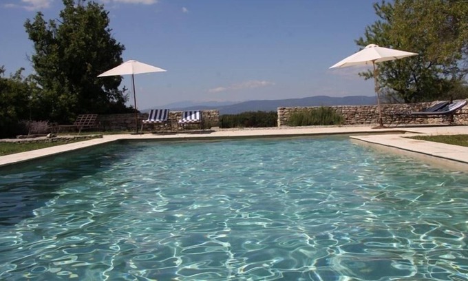 Saignon Cottage | Very Beautiful Stone House on a Resored Lavenderfarm