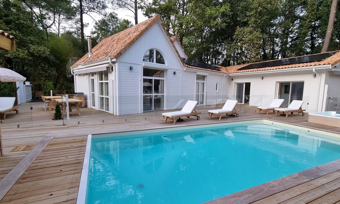 Biscarrosse Ski Chalet | Very bright Scandinavian chalet located 3 min. from the lake and 10 min. of the