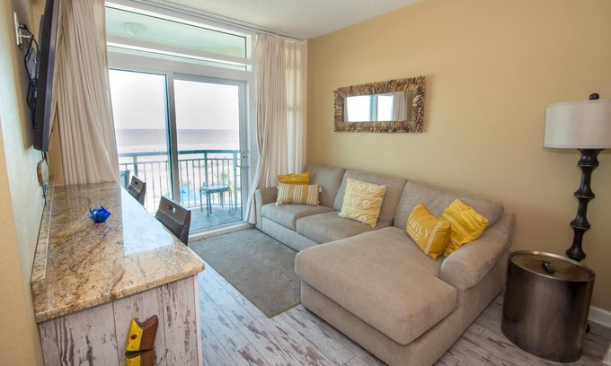 Myrtle Beach Condo | **Very Comfortable Oceanfront Condo with a good location. Nicely furnished!**