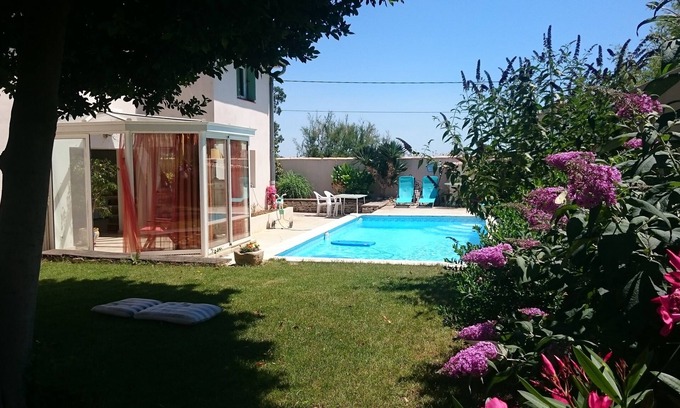 Candillargues Villa | Very pleasant, quiet villa with private, secure swimming pool