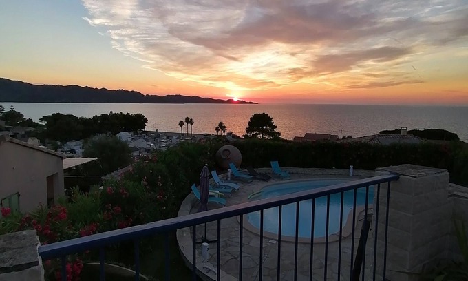 Saint-Florent Villa | Very pretty Villa near the sea with swimming pool in st florent in haute corse