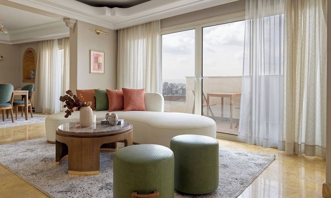 Zamalek Apartment | VESTA - Panoramic Duplex APT - 3BR - Zamalek