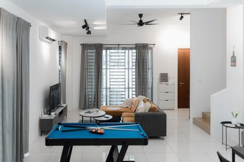Simpang Ampat House | VibeHaus Snooker SimpangAmpat ` 4Room10Pax3Bath