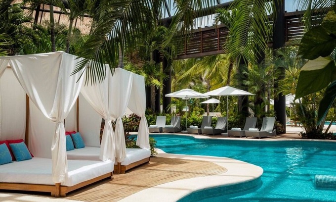 Zazil-ha Hotel | Vidanta resort - Suit for 4 adults and 2 kids in Cancun - resort 5 diamonds