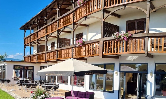 Unterburg am Klopeiner See House | Vierbettzimmer, Dusche, WC mit Balkon - Das Alpensee
