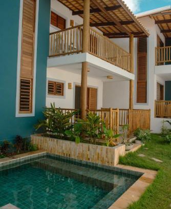 Pipa Apartment | Vila das Andorinhas - Chalé novo e aconchegante
