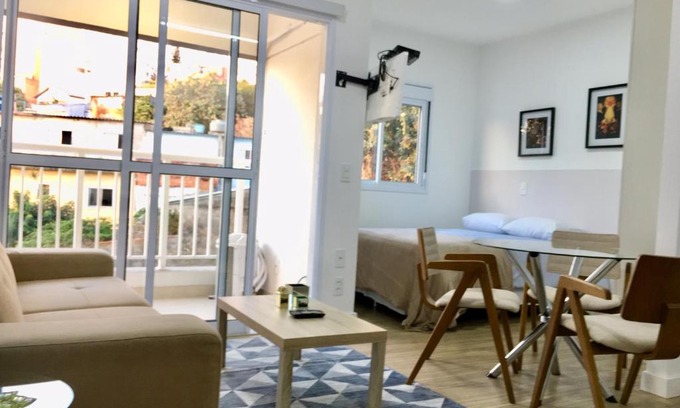 Sao Paulo Apartment | VILA MADALENA By Mob Inn PISCINA AC GYN WIFI METRÔ