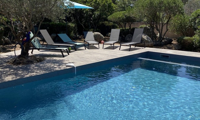 Porto-Vecchio Villa | VILLA 2-8 people CHARM & COMFORT 4 KM FROM THE BEACHES AND TOWN CENTER