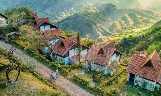 Sa Pa Apartment | Villa 2 ngu Panorama View khu quan the Sapa Jade Hill