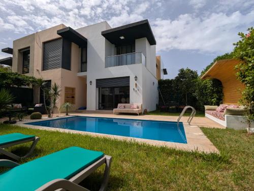 Dar Bouazza Villa | Villa 3-bedroom with Private Pool in Tamaris