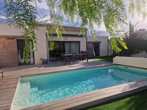 Lecci Villa | Villa 5* piscine proche de la plage Cala Rossa