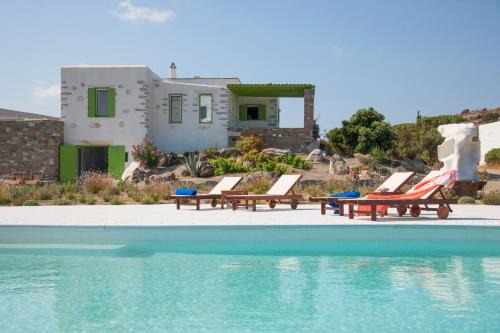 Paros Villa | Villa Aeolos with 2 private pools