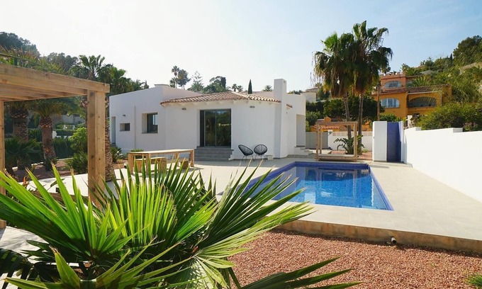 Benissa Coast Villa | Villa 'Alegria' with Sea View, Wi-Fi and Air Conditioning