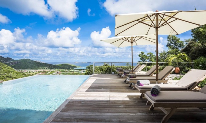 Lurin Villa | Villa Alhéna in Lurin by Personal Villas - Stunning Views of Saint Jean Bay