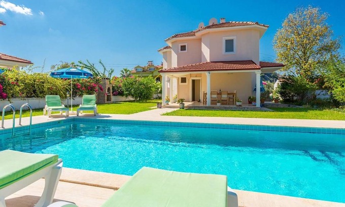 Dalyan City Center Villa | Villa Atlantis: Large Private Pool, A/C, WiFi, Car Not Required