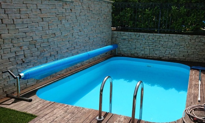 Cizici House | Villa Aurea, beach vacation home, two double rooms, heated pool, sauna