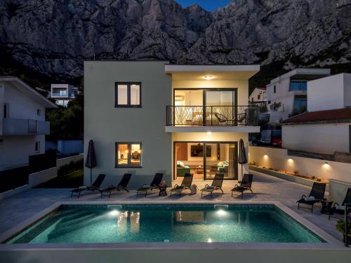 Veliko Brdo Villa | Villa Bava - Swimming Pool With Sea View