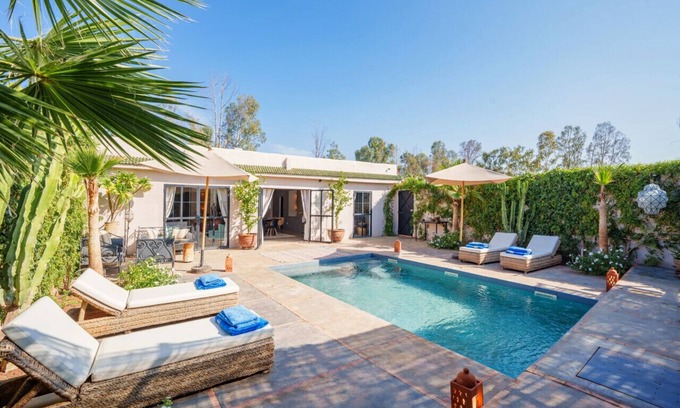 District of Sidi Youssef Ben Ali Villa | Villa Bicoque, Elegance and Relaxation - Swimming pool - 15 Minutes from the Center