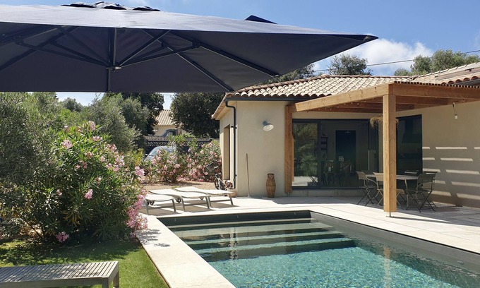 Bonifacio House | Villa Bonifacio 12p, swimming pool -1km from the port Preserved and exceptional environment