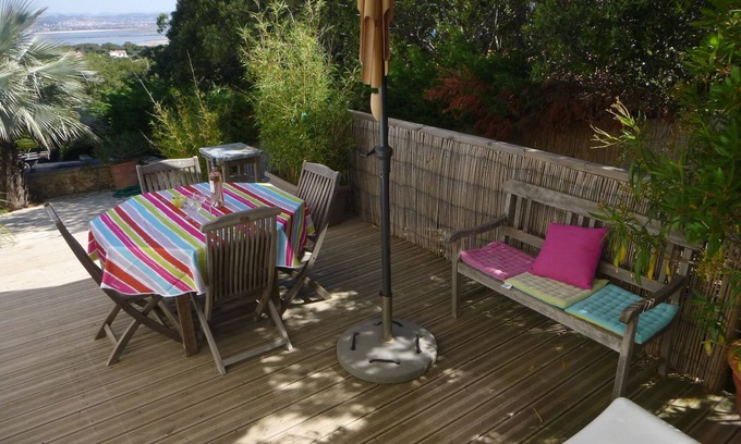Giens Apartment | Villa bottom sea view in private domain of Polynesia in Giens (Hyères)