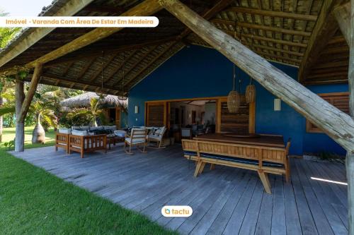 Fortim House | Villa Boungavilea Fortim Casa Frente Mar de Luxo