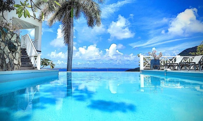 Grand Case Villa | Villa Casa Sand, luxury, 5 min walk from Anse Marcel beach