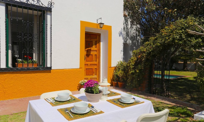 Malaga-Este Apartment | VILLA CLAVERO 4 PAX private apartment, 2 bedrooms, pool, WiFi, parking, garden