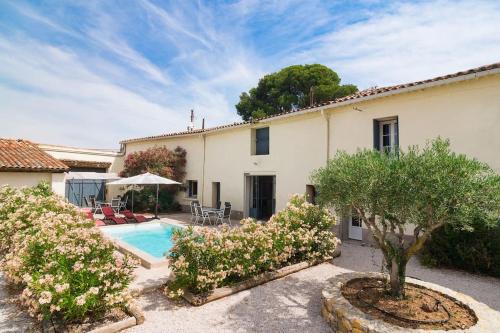 Beziers Villa | Villa climatisée avec piscine privée à la campagne proche de la mer sud de la France