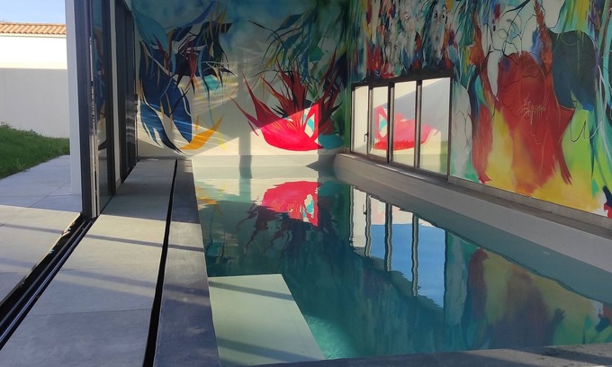 Royan Villa | Villa Comtemporaine Avec Piscine Intérieure ,5 Minutes de la Plage