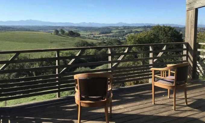 Loubieng Villa | Villa Darchitecte vue Incroyable sur les Pyrénées