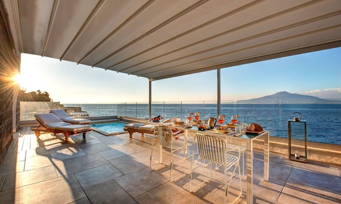 Vico Equense Villa | Villa Degli Dei - Private Waterfront Villa Cluster with Pool & Jacuzzi