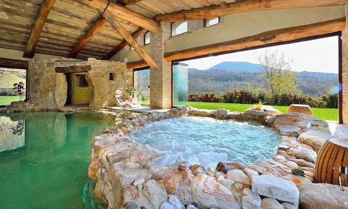 Guardea Villa | Villa delle Favole: A charming two-story villa situated in a quiet location, surrounded by a wonderful garden, with Free WI-FI.