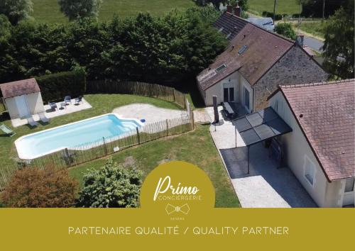 Mars-sur-Allier Villa | "Villa du Circuit" avec Piscine, 4 Chambres, 4 SDB, à 8 min du circuit, parking et portail électrique