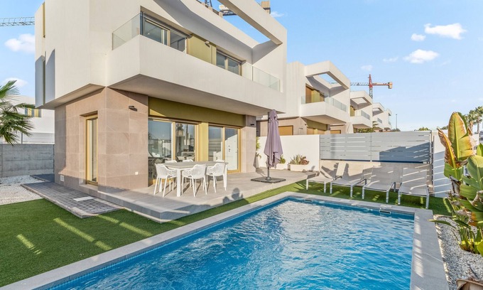 Lo Rufete Villa | Villa "El Sueño" with Sea View, Private Pool & Wi-Fi