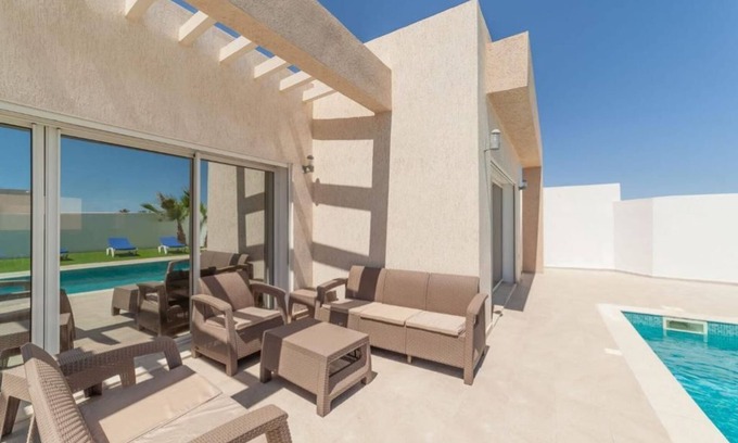 Aghir Villa | Villa Esia Sans vis à vis Djerba Midoun