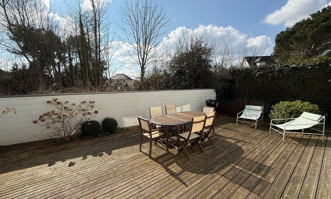 Le Touquet-Paris-Plage House | Villa familiale avec terrasse à Cucq