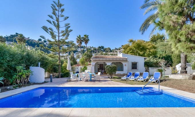 Benimeit Villa | Villa for rent in Moraira BENIALI, for 6 pax with private pool.