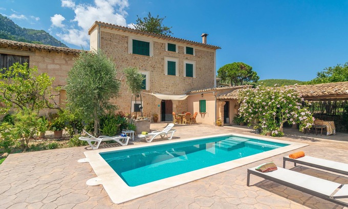 Soller Villa | VILLA FRONTERA - Villa with private pool and views to the mountains in Soller Free WiFi
