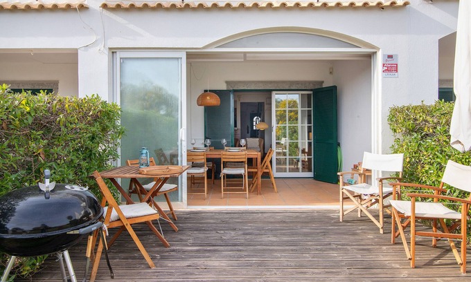 Cabanas Villa | Villa 'Giestas 151' with Sea View, Private Terrace and Wi-Fi