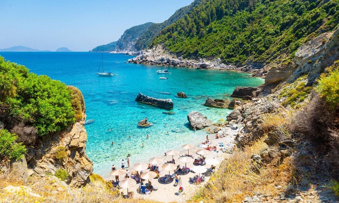 Skopelos Villa | Villa Glafki Large Private Pool Sea Views A C Wifi - 2829