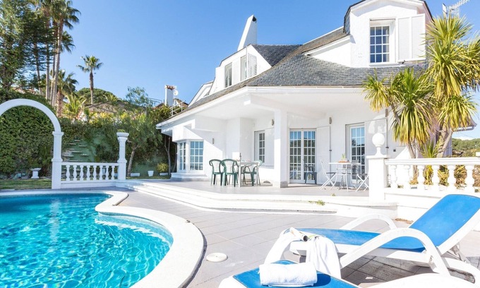 Blanes Villa | Villa in Blanes with Pool and Sea Views