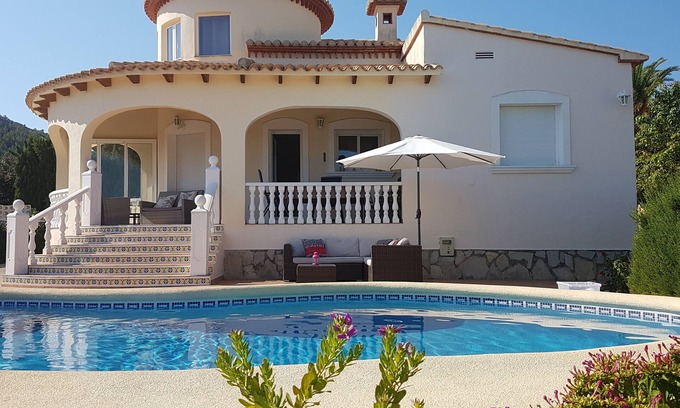 Denia Villa | VILLA IN DENIA MONTGO WITH PRIVATE SWIMMING POOL EXCEPTIONAL VIEW ON SEA AND MOUNTAIN